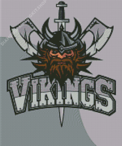 Vikings Logo Diamond Paintings