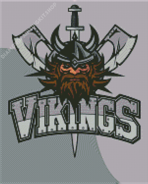 Vikings Logo Diamond Paintings