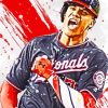 Washington Nationals Player Diamond Paintings