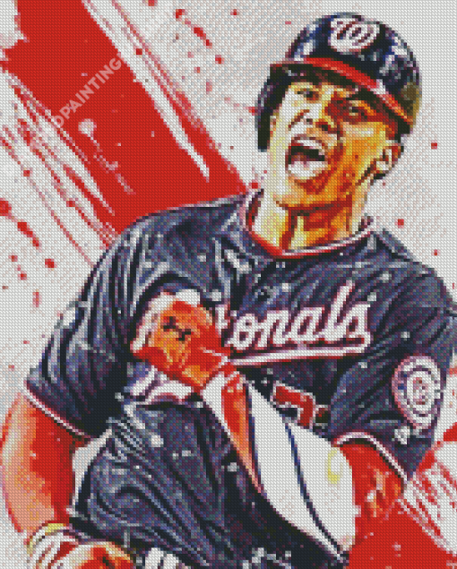 Washington Nationals Player Diamond Paintings