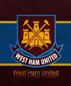 West Ham United Emblem Diamond Paintings