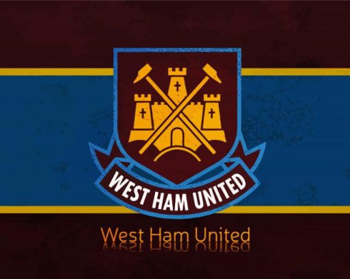 West Ham United Emblem Diamond Paintings