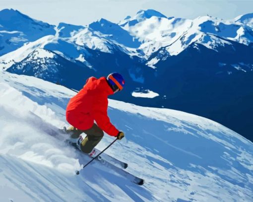 Whistler Blackcomb Diamond Painting