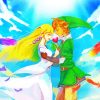 Zelda And Link In Love Diamond Paintings