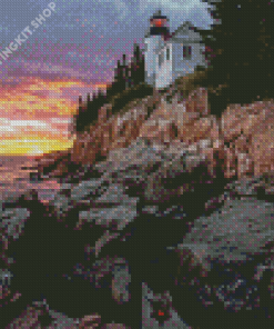 Aesthetic Acadia National Park Diamond Paintings