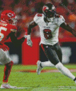 Aesthetic Julio Jones Diamond Painting