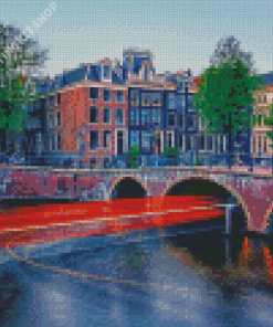 Aesthetic Keizersgracht Amsterdam Diamond Paintings