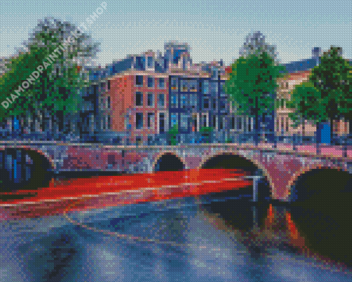 Aesthetic Keizersgracht Amsterdam Diamond Paintings