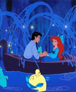 Ariel And Prince Eric Diamond Paintings