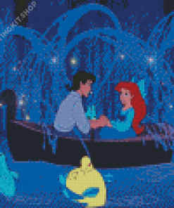 Ariel And Prince Eric Diamond Paintings