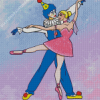 Ballerina Jester Couple Diamond Paintings