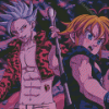 Ban And Meliodas Art Diamond Painting