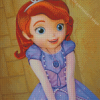 Beautiful Princess Sofia Diamond Painting