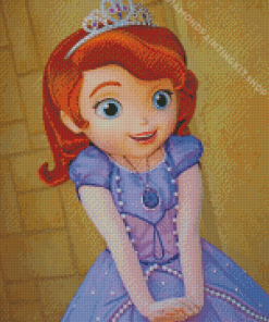 Beautiful Princess Sofia Diamond Painting