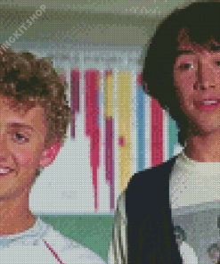 Bill And Ted Diamond Painting