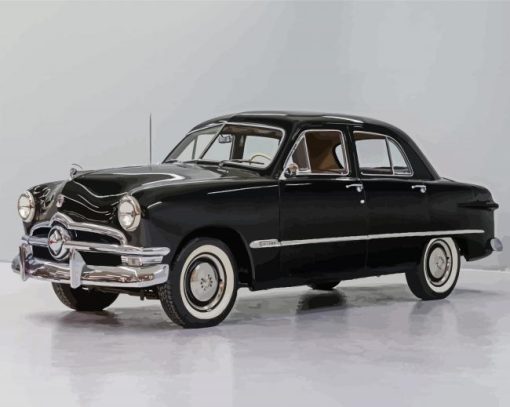 Black 1950 Ford Diamond Painting