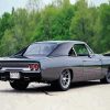 Black 1968 Dodge Charger Car Diamond Painting