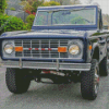 Black 1977 Bronco Four Wheel Drive Diamond Painting