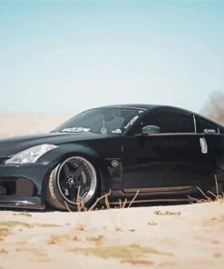 Black Nissan 350Z Diamond Painting