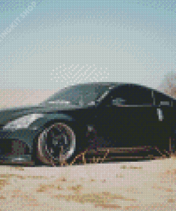 Black Nissan 350Z Diamond Painting