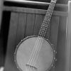 Black And White Banjolele Diamond Painting