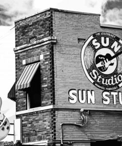 Black And White Sun Studio Diamond Paintings