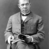 Black And White Booker Washington Art Diamond Painting