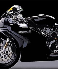 Black Ducati 999 Diamond Painting