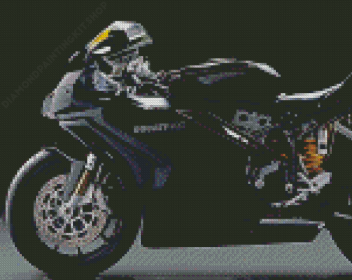 Black Ducati 999 Diamond Painting