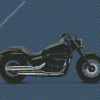 Black Honda Shadow Diamond Painting