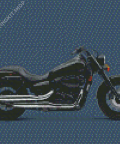 Black Honda Shadow Diamond Painting