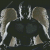 Black Male Angel Diamond Painting