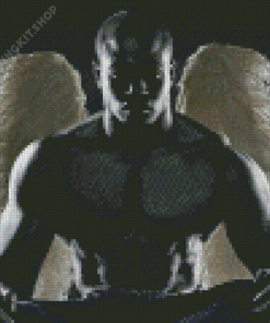 Black Male Angel Diamond Painting