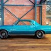 Blue 1964 Gto Car Diamond Painting