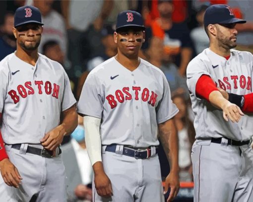 Boston Red Sox Players Diamond Painting