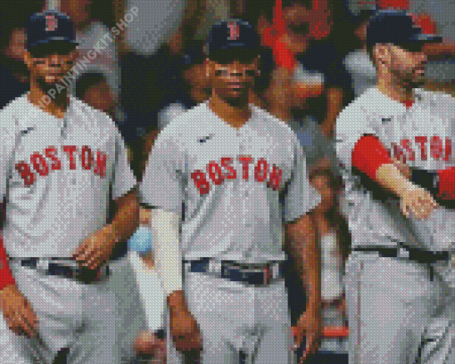 Boston Red Sox Players Diamond Painting