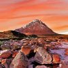 Buachaille Etive Mor Sunset Diamond Painting