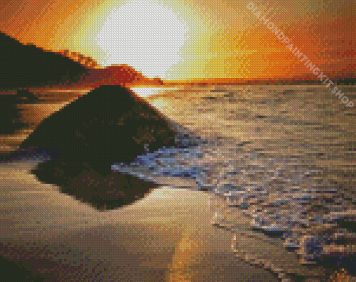 Byron Bay Sunset Diamond Painting