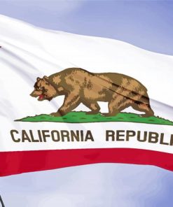 California State Flag Diamond Painting