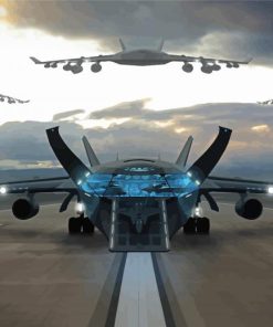 Cargo Plane Diamond Painting