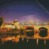 Chinon At Night Diamond Painting