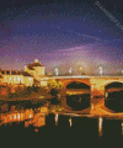 Chinon At Night Diamond Painting