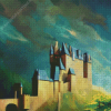 Chinon Castle Art Diamond Painting