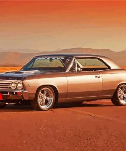 Classic 67 Chevelle Car Diamond Painting