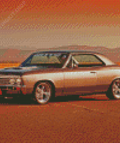 Classic 67 Chevelle Car Diamond Painting