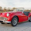 Classic Triumph TR3A Car Diamond Painting