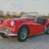 Classic Triumph TR3A Car Diamond Painting