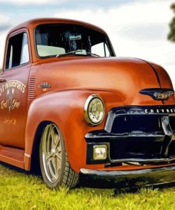 Classic Chevy truck Diamond Painting