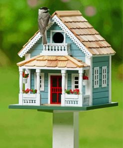 Classy Bird House Diamond Painting