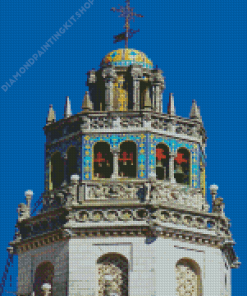 Close Up Hearst Castle Diamond Painting